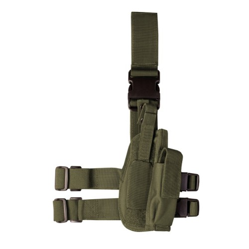 Tactical Leg Holster (OD), Manufactured by Kombat UK, this tactical leg holster is constructed out of durable 600D Tac-Poly to keep your sidearm secure and ready for action
